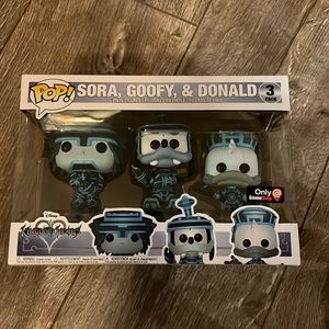 Funko POP! Kingdom Hearts Vinyl Figure 3-PACK -SORA GOOFY & DONALD